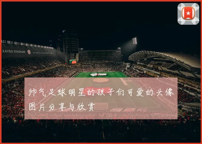 帅气足球明星的孩子们可爱的头像图片分享与欣赏