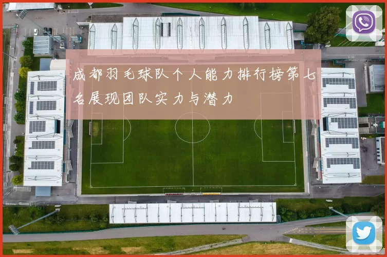 成都羽毛球队个人能力排行榜第七名展现团队实力与潜力