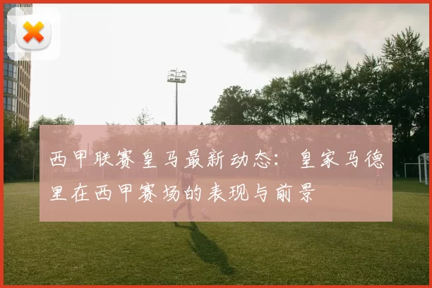 西甲联赛皇马最新动态：皇家马德里在西甲赛场的表现与前景